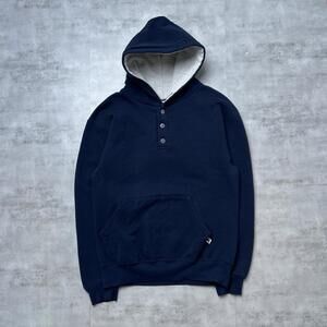 Y2K Russell Athletic Navy Hoodie jacket